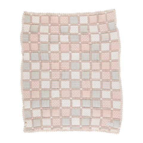 Bebe Organic（ベベオーガニック）2026AW Mai Blanket -Mellow Patchwork- パッチワークブランケット、おくるみ.