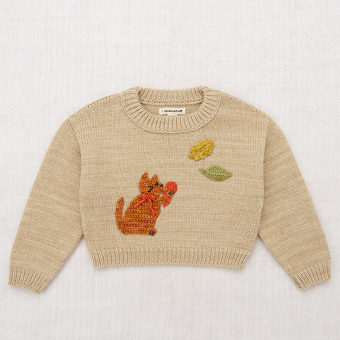 ・【D2】Misha&Puff（ミーシャアンドパフ）2024AW Meadow Crewneck - Alabaster- クルーネックセーター