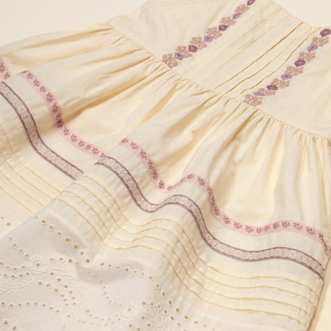 Apolina 2024AW Mia Dress - Almond - Kids Dress