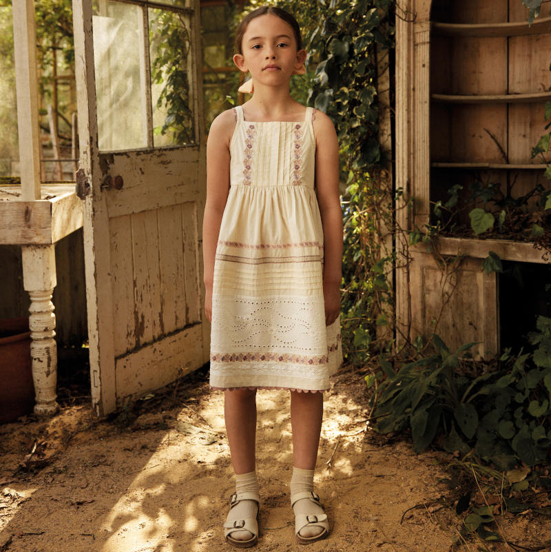 High Summer】Apolina(アポリナ)2026SS Minerva Dress - Cream High Summer】Apolina(アポリナ)2026SS Minerva Dress - Cream