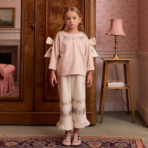 Apolina 2024AW Mia Dress - Almond - Kids Dress