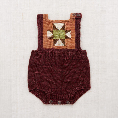 【D2】Misha&Puff（ミーシャアンドパフ）2024AW  Nova Quilt Romper -Fig- ロンパース.