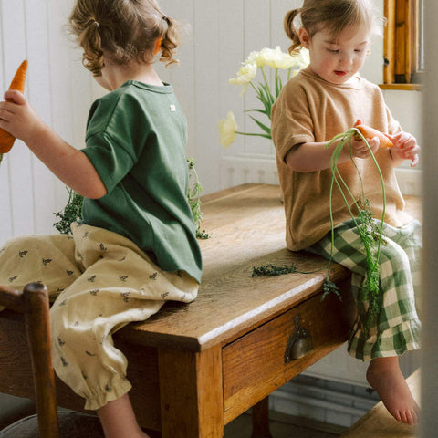 Misha&amp;Puff 2024AW Paloma Onesie -Rose Gold- Long Sleeve Romper