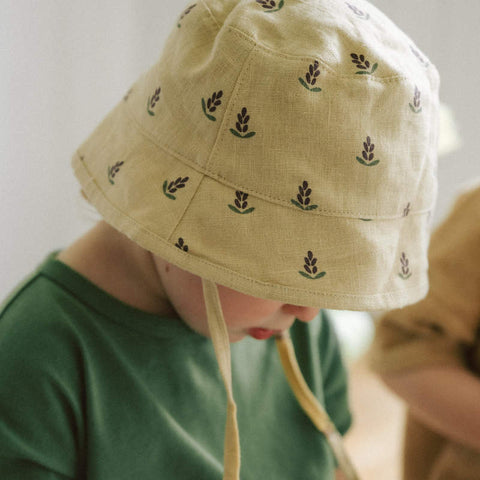【D1】organic zoo（オーガニックズー）2026SS Lavender Bloom Bucket Sun Hat バケットハット、サンハット、日よけ帽