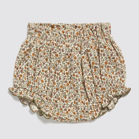 Little Cotton Clothes（リトルコットンクローズ）2025AW Organic Pointelle Didi Bloomers Prairie Floral ブルマ