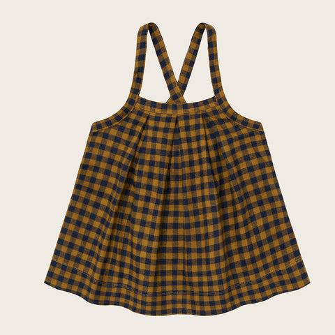 【ネコポス送料無料】organic zoo（オーガニックズー）2025AW Blueberry Gingham Tribe Skirt スカート