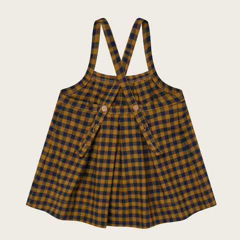 【ネコポス送料無料】organic zoo（オーガニックズー）2025AW Blueberry Gingham Tribe Skirt スカート