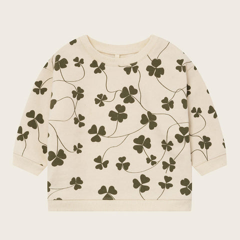 【ネコポス送料無料】organic zoo（オーガニックズー）2025AW Clover Sweatshirt Undyed 長袖スウェットシャツ
