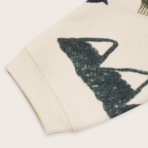 【ネコポス送料無料】organic zoo（オーガニックズー）2025AW Cosy Wild Sweatshirt Undyed 長袖スウェットシャツ