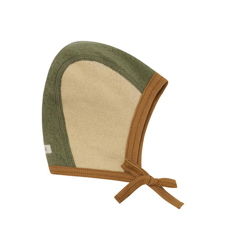 organic zoo（オーガニックズー）2026AW Fossil Fleece Bonnet ボンネット、防寒、日よけ帽.