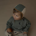 organic zoo（オーガニックズー）2026AW Fossil Fleece Bonnet ボンネット、防寒、日よけ帽.
