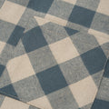 【D1】organic zoo（オーガニックズー）2026AW Fog Blue Gingham Lodge Shirt 長袖シャツ、ブラウス.