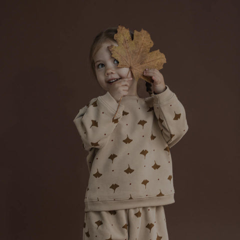 【D1】organic zoo（オーガニックズー）2026AW Ginkgo Sweatshirt スウェットシャツ、トレーナー