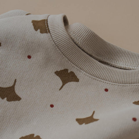 【D1】organic zoo（オーガニックズー）2026AW Ginkgo Sweatshirt スウェットシャツ、トレーナー