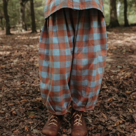 【D1】organic zoo（オーガニックズー）2026AW Maple Gingham Lodge Pants パンツ