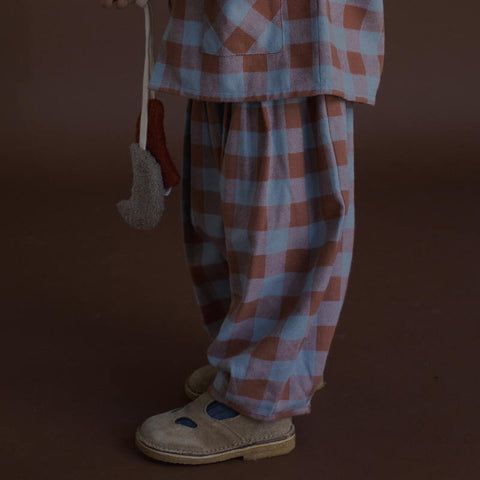 【D1】organic zoo（オーガニックズー）2026AW Maple Gingham Lodge Pants パンツ