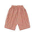 【D1】organic zoo（オーガニックズー）2026AW Paprika Gingham Barrel Pants バレルパンツ.