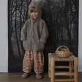 【D1】organic zoo（オーガニックズー）2026AW Paprika Gingham Barrel Pants バレルパンツ.