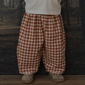 【D1】organic zoo（オーガニックズー）2026AW Paprika Gingham Barrel Pants バレルパンツ.