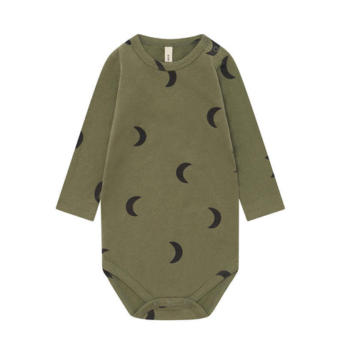【D1】organic zoo（オーガニックズー）2026AW Pine Midnight Bodysuit GOTS ボディスーツ、ロンパース