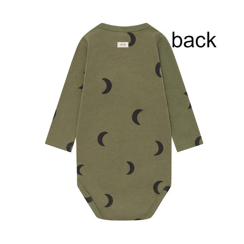 【D1】organic zoo（オーガニックズー）2026AW Pine Midnight Bodysuit GOTS ボディスーツ、ロンパース