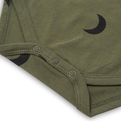 【D1】organic zoo（オーガニックズー）2026AW Pine Midnight Bodysuit GOTS ボディスーツ、ロンパース