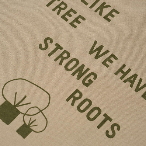 【D1】organic zoo（オーガニックズー）2026AW Strong Roots Long Sleeve T-Shirt GOTS 長袖Tシャツ