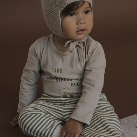 【D1】organic zoo（オーガニックズー）2026AW Strong Roots Bodysuit GOTS ボディスーツ、ロンパース
