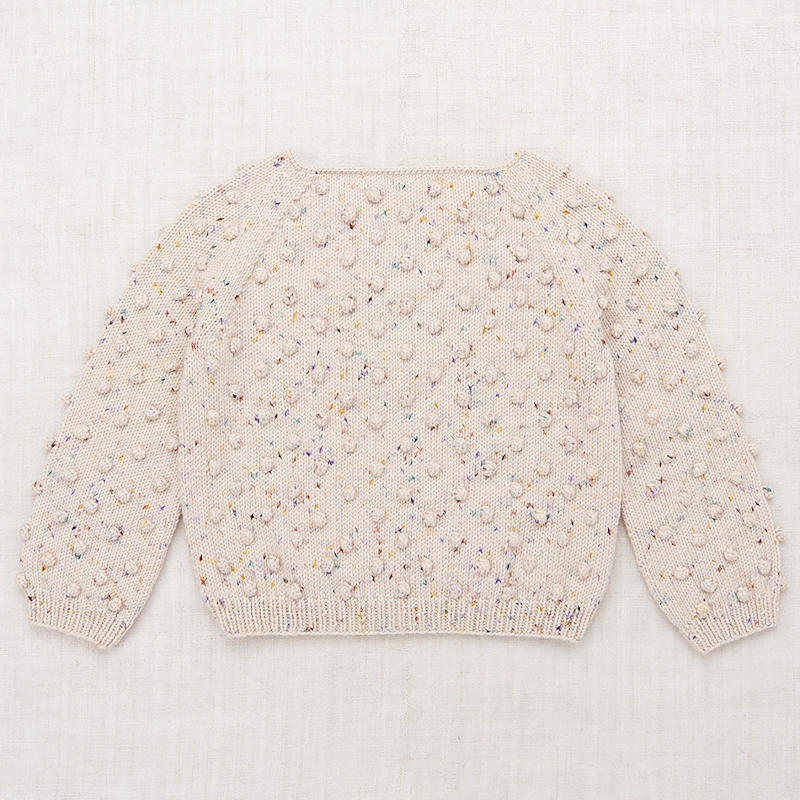 Misha&Puff（ミーシャアンドパフ）2024AW Original Popcorn Sweater -Iris Confetti- –  LePuju