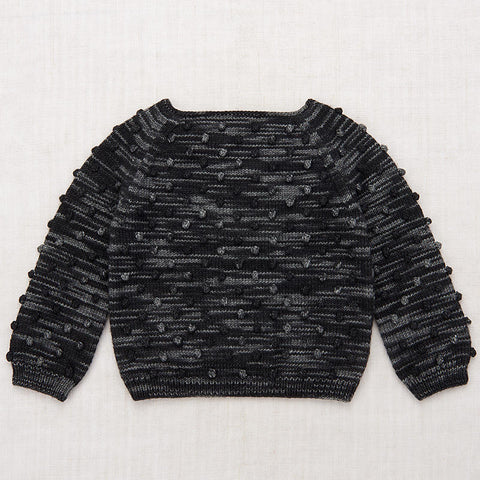 ・[D2] Misha&amp;Puff 2024AW Original Popcorn Sweater - Licorice - Popcorn sweater