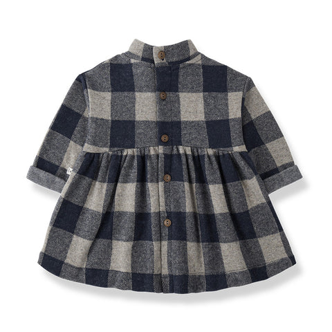 1 + in the family（ワンモア イン ザ ファミリー） 2026AW PERUGIA  -blue- dress 　ドレス、ワンピース.