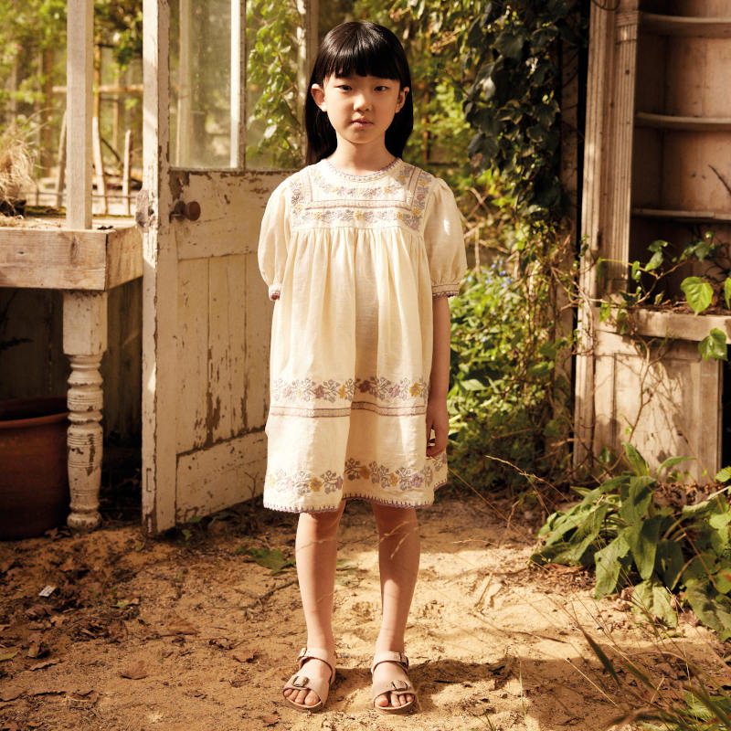 【新品未使用】apolina pasty dress アポリナ High Summer】Apolina（アポリナ）2026SS Patsy Ribbons Dress - Cream