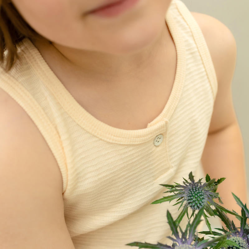 Phil&Phae（フィルアンドフェ）2023SS Textured tank top Artichoke テクスチャータンクトップ