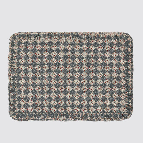 Little Cotton Clothes（リトルコットンクローズ）2025AW Frilly Pillowcase Harlequin Floral　フリル枕カバー、ピローケース