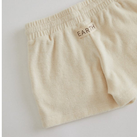 EARTH（アース）2024SS  Pocket shorts - écru cream  ポケットショーツ