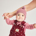 【D2】Misha&Puff（ミーシャアンドパフ）2026aw  Baby Pointy Peak Hat - Antique Rose - ベビー帽.