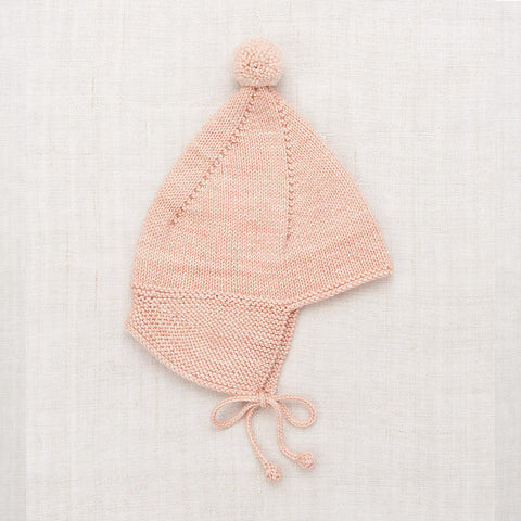 【D2】Misha&Puff（ミーシャアンドパフ）2024AW  Pointy Peak Hat -Faded Rose- ベビー帽