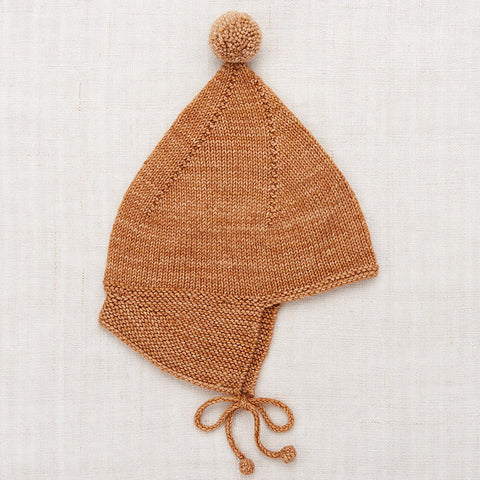 【D2】Misha&Puff（ミーシャアンドパフ）2024AW  Pointy Peak Hat - Rose Gold- キッズニット帽