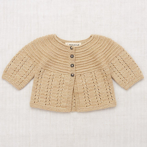 【D2】Misha&Puff（ミーシャアンドパフ）2024AW   Pram Cardigan -Alabaster- カーディガン