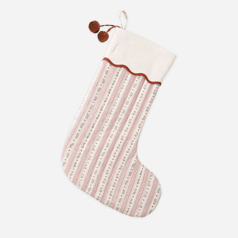 【D3】Rylee & Cru （ライリーアンドクルー）2025AW　Christmas Stocking  -Candy Cane Stripe- 　クリスマスストッキング　キャンディケインストライプ