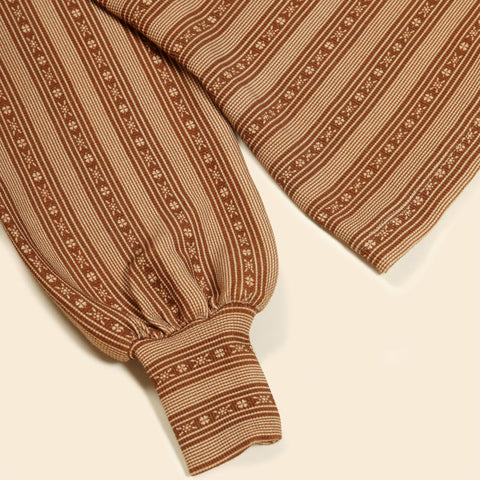 Apolina（アポリナ）2025AW  Roberta Jersey LS top - Kanna Stripe -　キッズトップス