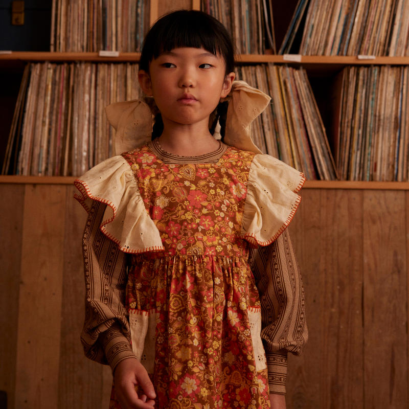 Apolina（アポリナ）2025AW Roberta Jersey LS top - Kanna Stripe