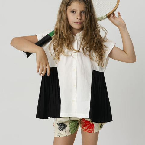 WOLF&amp;RITA 2023SS LURDES SKIRT Flared Skirt BLACK GARDEN