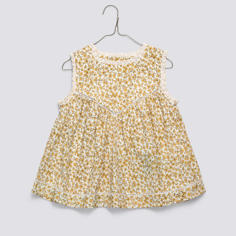 Little Cotton Clothes（リトルコットンクローズ）2026SS Rosa Sun Top