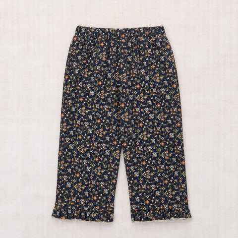 【D2】Misha&Puff（ミーシャアンドパフ）2026aw Ruffle Pedal Pusher - Astronomy Millefleurs - 7分丈パンツ.