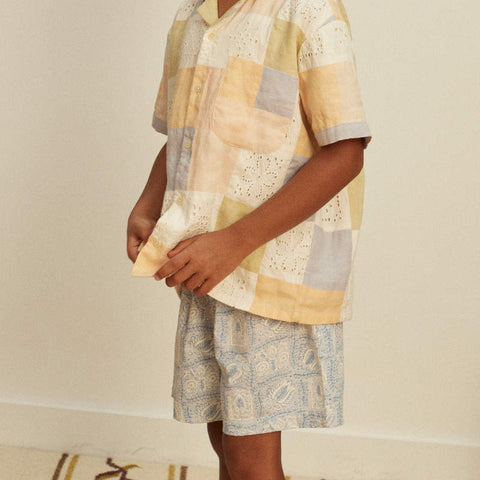 Apolina 2024AW Mia Dress - Almond - Kids Dress