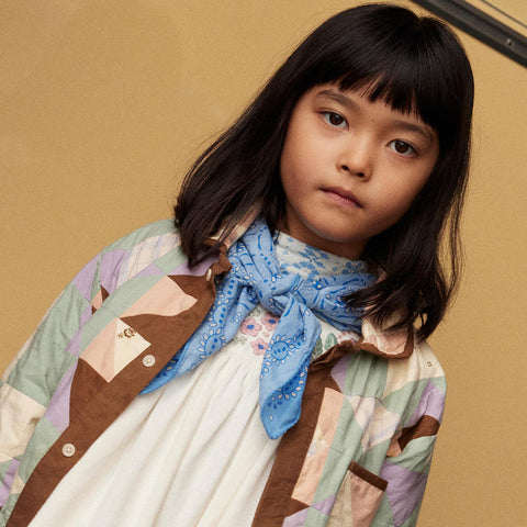 Apolina 2024AW Mia Dress - Almond - Kids Dress