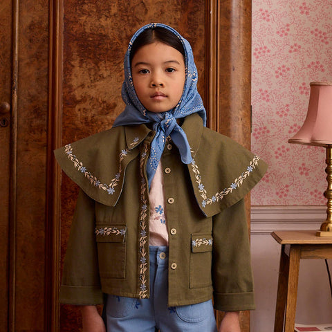 Apolina 2024AW Mia Dress - Almond - Kids Dress