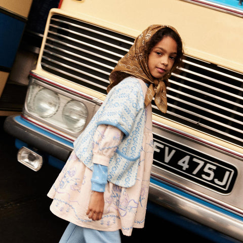 Apolina 2024AW Mia Dress - Almond - Kids Dress