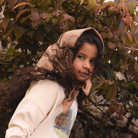 Apolina 2024AW Mia Dress - Almond - Kids Dress